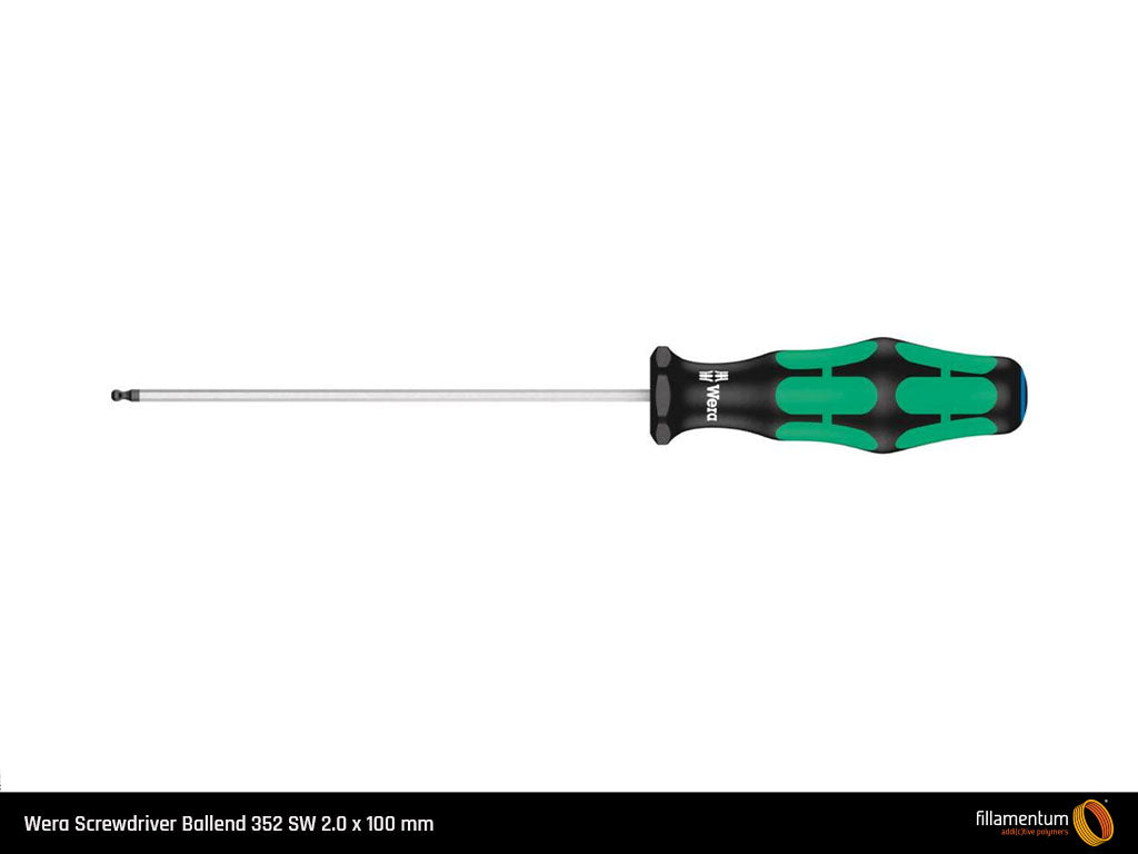 Wera Screwdriver Ballend 352 SW 2 0 X 100 Mm Fillamentum wera-screwdriver-ballend-352-sw-2-0-x-100-mm-fillamentum